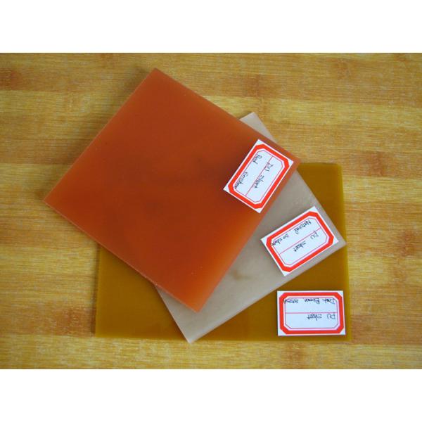Colorful Polyurethane Sheet / Smooth PU Sheet 35-155KN/M Good Machining