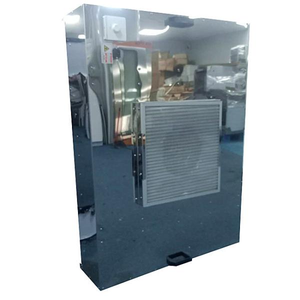 Quality 170W Mirror Finished FFU Fan Filter Unit Stainless Steel 1175*1175mm HEPA for sale