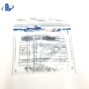 Buy cheap Customized Security Evidence Bags Bank Deposit Tamper Proof Plastic Envelopes from wholesalers