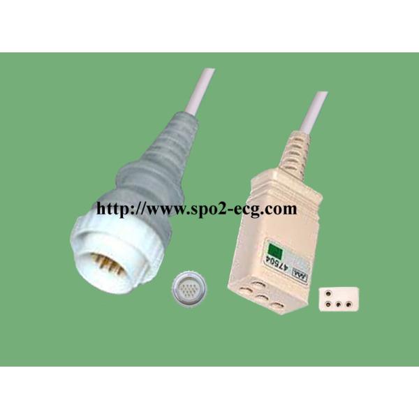Durable NEC 3 Lead Ecg Cable 16 Pin With Accurate Measurement Insulated Type