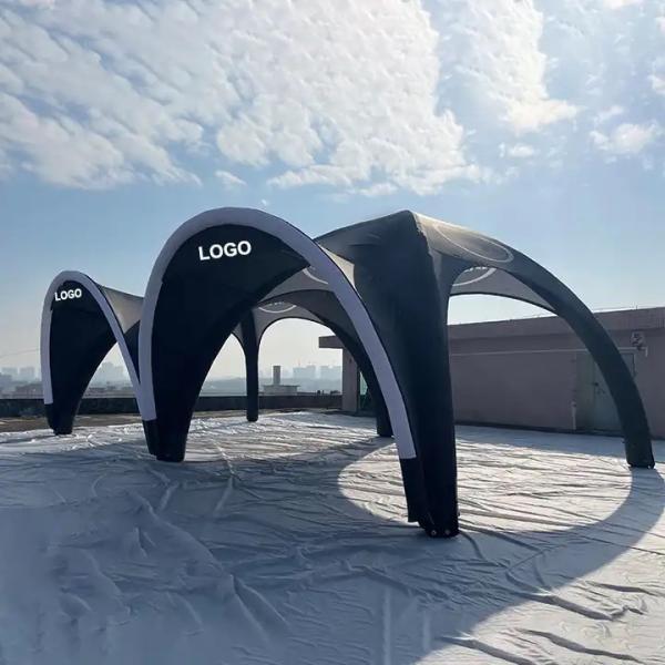 Custom Logo Exhibition Arch Inflatable Event Tent Outdoor Air Dome Marquee Advertising Inflatable Canopy Air Sealed Tent