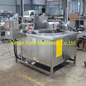 soybean fryer, peanut oil roaster, broad bean frying machine, beans fryer