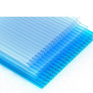 Buy cheap UV Resistant 8mm Polycarbonate Hollow Sheet for Greenhouse Covering from wholesalers