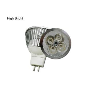 Buy cheap High Power 4W IP20 50mm * 51mm 2600 - 3700K .Aluminium Alloy MR16 LED Bulbs For Artwork from wholesalers