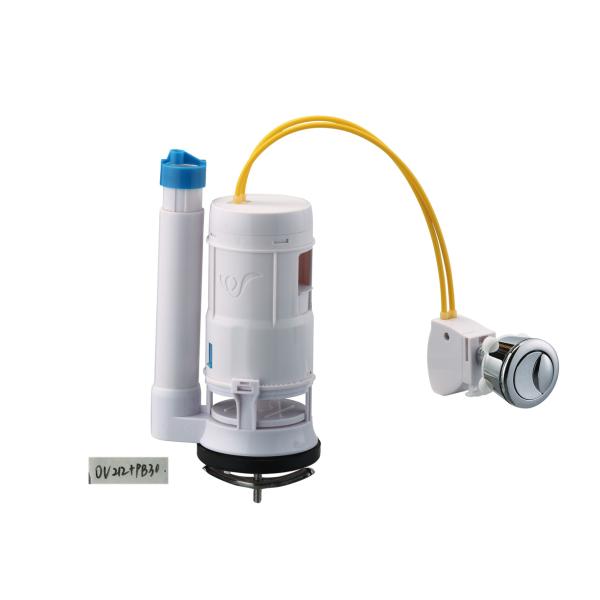 Buy cheap Flush Valve Double Cable Control With Chrome Plated Push Button For 1 PC Toilet Dual Flush From Xiamen China from wholesalers