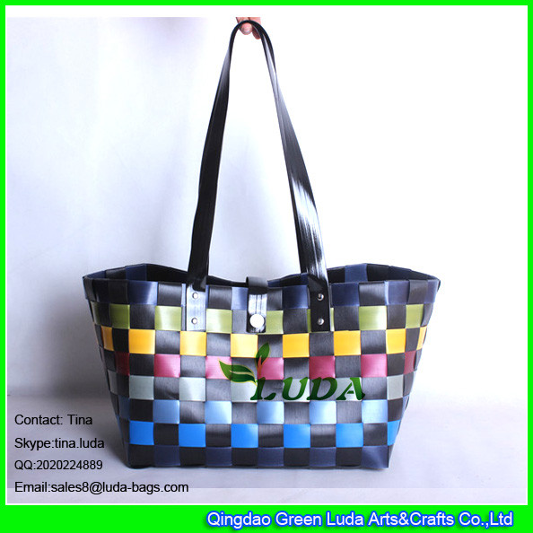 Buy cheap LUDA 2016 summer pp straw plaited beach bag from wholesalers