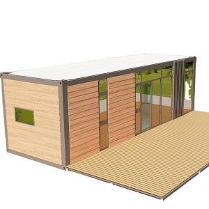 High End Prefabricated Modular Tiny House With Modern Expanable Living Area