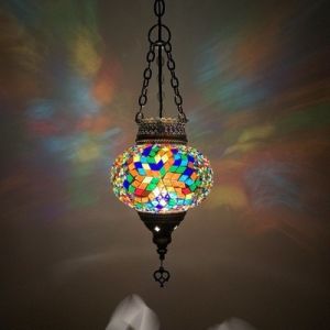 Rustic Vintage Turkish lamp kitchen island light(WH-DC-38)