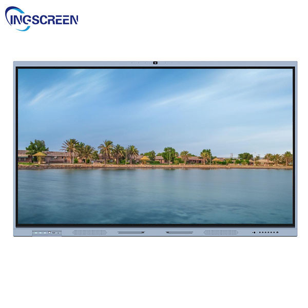 Quality 86 100 Inch Interactive Flat Board IWB 75 Inch Interactive Display Panel For Teaching for sale