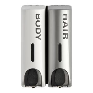 Buy cheap 2 x 350ml Manual Double Application Liquid Soap Dispenser product