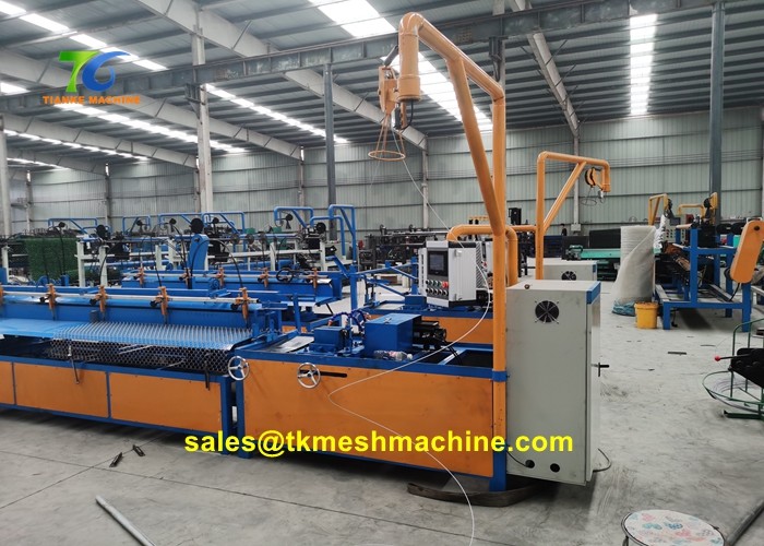 Buy cheap Compact Roll 380v 220v Plc Chain Link Fencing Machine from wholesalers