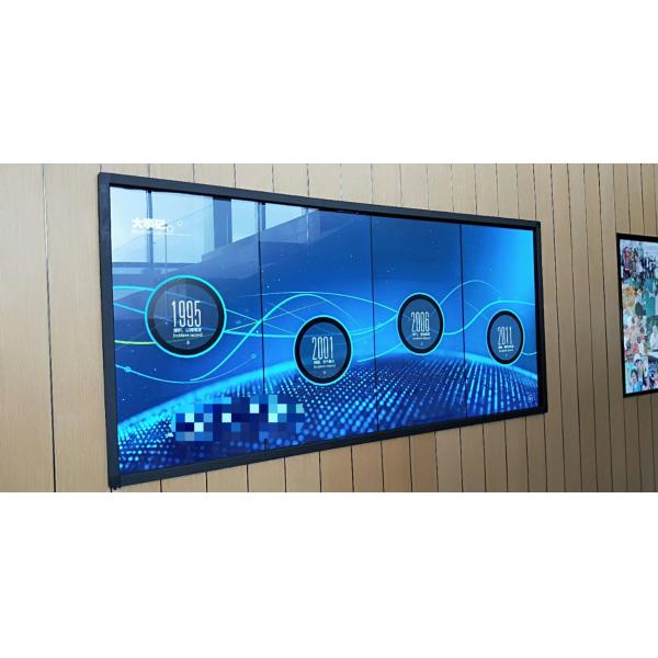 Buy cheap 49 Inch Video Wall Display Monitors HD 4K Advertising Screen AC 100v~240v 50/60HZ from wholesalers