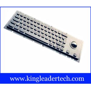 Buy cheap IP65 Cherry Keyswitch Panel Mount Kiosk Mechanical Keyboard With Trackball from wholesalers