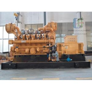 Jichai 500kw Gas Generator G12V190zldt 1512t Model for Small-Scale Power