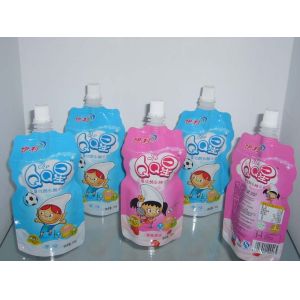 Buy cheap Liquid Plastic Pouches Packaging for drinking / Flexible doypack pouch from wholesalers