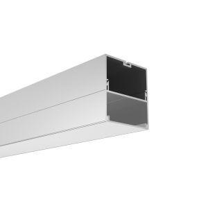 Buy cheap Led strip aluminum profile 50*55mm Driver In LED Aluminium Profile led aluminum extrusion from wholesalers