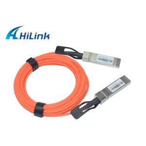 China PVC Jacket Material Qsfp Optical Cable 10Gbps 1M 2M 5M Length SFP-10G-AOC on sale