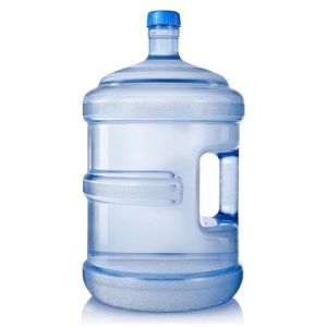 Buy cheap 5 Gallon PC Mineral Water Bottle With Handle 55mm Neck Size from wholesalers