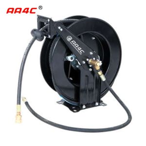 AA4C Automatic Retractable Flexible Hose Reel PU Mesh Air Hose Reel Electric