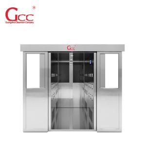 Buy cheap Polishing Sliding Door Air Shower with HEPA Filter for Food Laboratory and Cleanroom Use from wholesalers