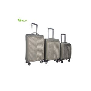 Buy cheap Elegant PU Soft Sided Luggage with Two Spinner Wheels and Internal Trolley System from wholesalers