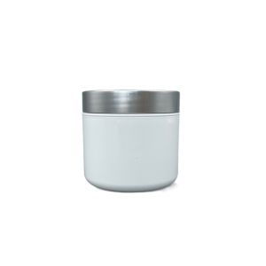 Buy cheap 100g White Plastic Cosmetic Jars Empty Containers Anti Impact For SPA Cream / Scrub Paste from wholesalers