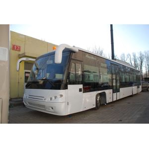 Buy cheap Aluminium Body 24 Seat 110 Passenger International Shuttle Bus Apron Bus from wholesalers