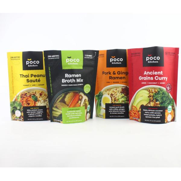 Customized Recyclable Biodegradable Food Packaging Smell Proof Bag Sealed Zipper