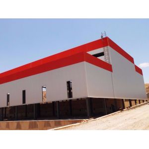 Buy cheap Q345 Metal Prefab Building Long Span Workshop from wholesalers