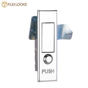 Buy cheap High Safety Plane Lock , Push Button Lock For Electronic Control Box from wholesalers