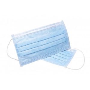 Buy cheap Elastic Earloop Disposable Surgical Face Mask With Adjustable Nose Piece from wholesalers