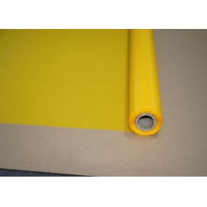 Plain Weave Polyester Silk Screen , Polyester Monofilament Mesh For Shirts