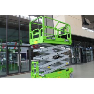 Buy cheap Best Hydraulic 26ft 8m load capacity 450kg self propelled scissor lift EWP for building maintenance from wholesalers