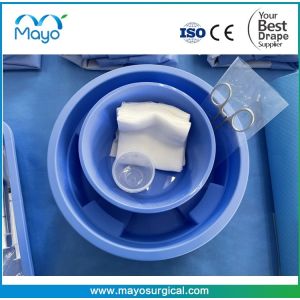 SMS Angiography Drape Set Medical Angio Drape Disposable