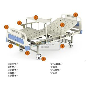 Semi-fowler bed with ABS headboards/Multifunctional Traction Bed /Five-function