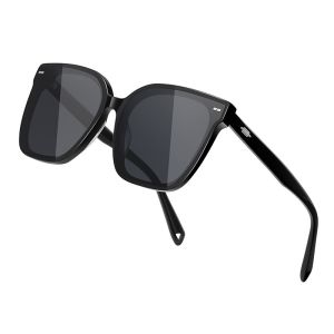 Polarized Lens Square Acetate Sunglasses Large Square Customizable