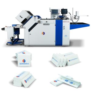 Buy cheap Large Format Pharmaceutical Leaflet Insert Folding Machine With Detection Device For Pharma Manual Folding from wholesalers