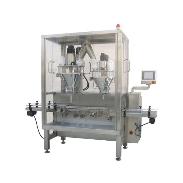Buy cheap Dual Fillers Powder Packing Machine Auger Screw Granule Filling Equipment from wholesalers