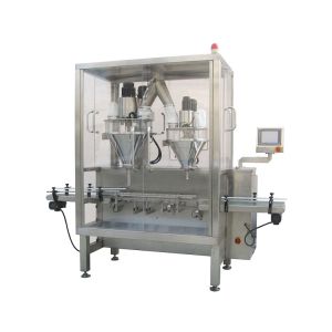 Buy cheap Dual Fillers Powder Packing Machine Auger Screw Granule Filling Equipment from wholesalers