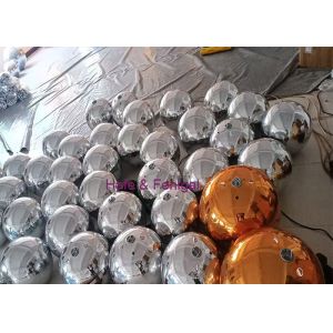 Creative custom inflatable mirror balloons, available in gold, silver, and other