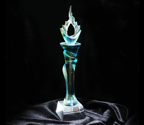Quality Top Grade  Crystal Trophy for sale