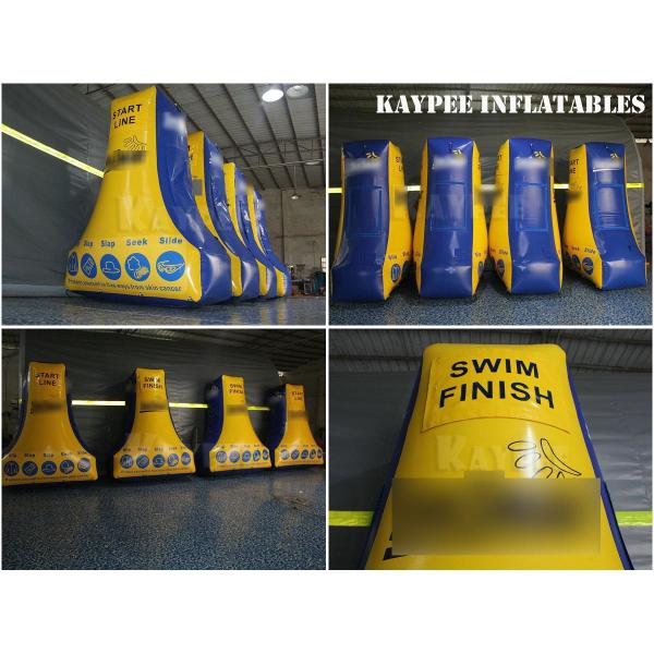 Quality Inflatable Swim buoy,Inflatable bunker,water sport game,paintball bunkers for sale