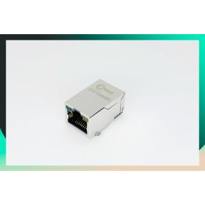 10/100 Base -TX Modular Plug 100M SMT Ethernet Jack Tab UP 12- Pin With LED RJ45