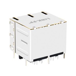 Buy cheap XRJD-S-22-8-8-4 China Single Port 2x2 Port Side Entry Pcb Jack Manufactures LPJE107-0AHNL from wholesalers