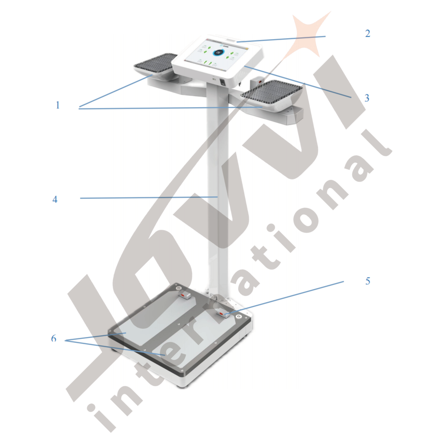 Buy cheap α β / α / β Nuclear Radiation Detector Lower Detection Limit of 0.1μSv/h Hand Detection Area of 200×120 Cm2 ×4 from wholesalers