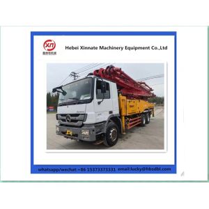 Buy cheap Second Hand Putzmeister Used Concrete Pump Truck 4 Booms product