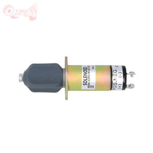 Buy cheap 1502-12D6U1B1S1A Excavator Electrical Parts 12V 24V Diesel Engine Fuel Shut Off Solenoid Valve from wholesalers