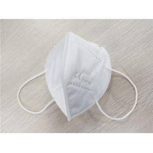 Buy cheap Folding 10*15cm KN95 Face Mask Non Woven Materials For Breathing Protection from wholesalers
