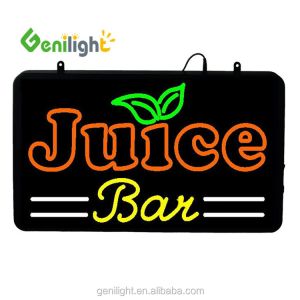 Buy cheap GLT-LSN5633-016 Juice Bar Neon Advertising Window Sign with 5mm or 8mm LED Light Source from wholesalers