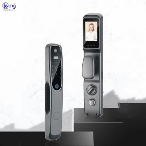 Security App Door Lock Grey Smart Door Lock With Camera
